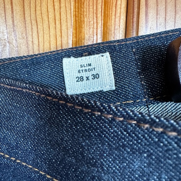 GAP Men’s Selvidge Denim Jeans Size 28 - Picture 4 of 6